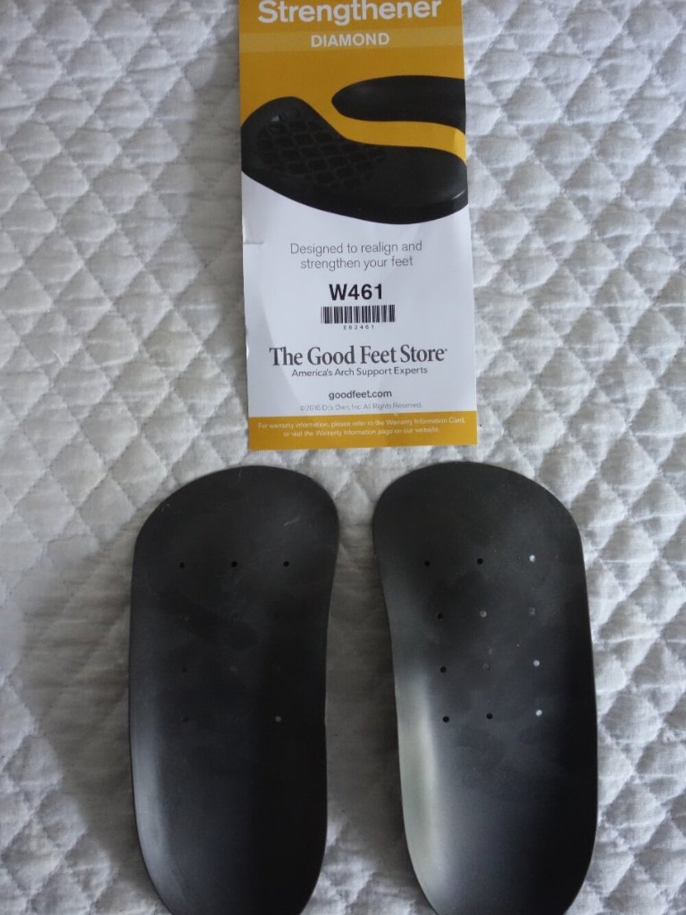 Box of 3 sole inserts arch supports – THE GOOD FEET STORE – 3 Step System - Picture 3 of 13